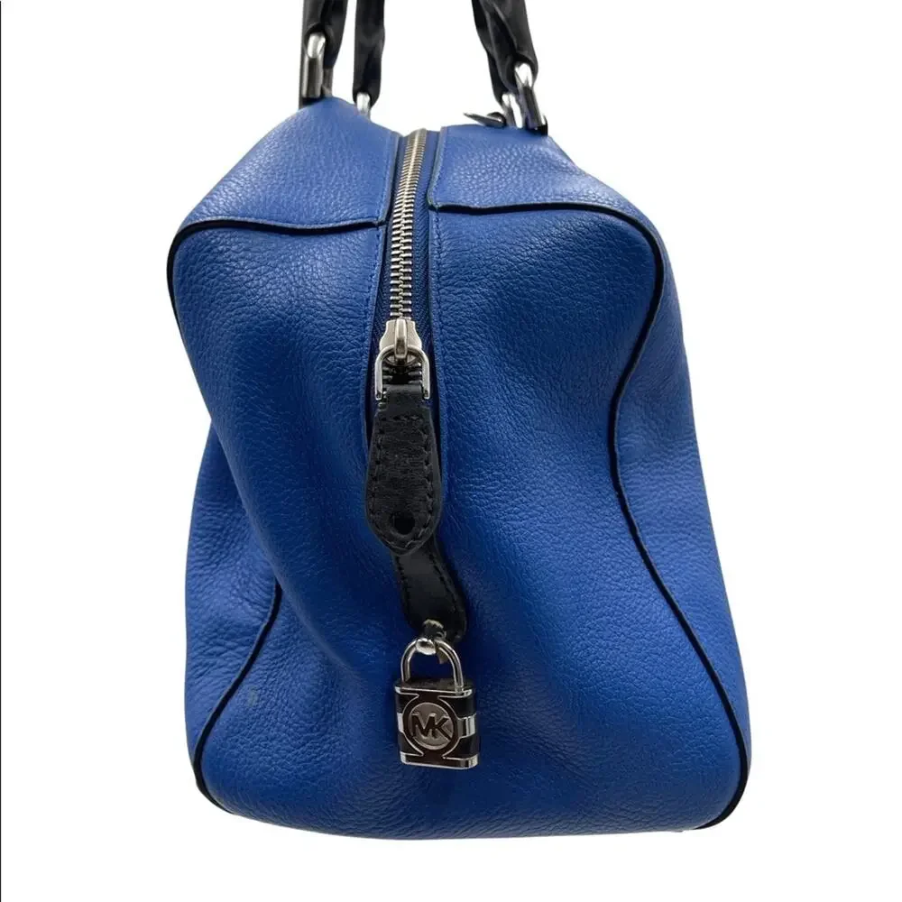 MICHAEL Michael Kors Large Kirby Satchel Electric Blue EUC - Picture 15 of 16